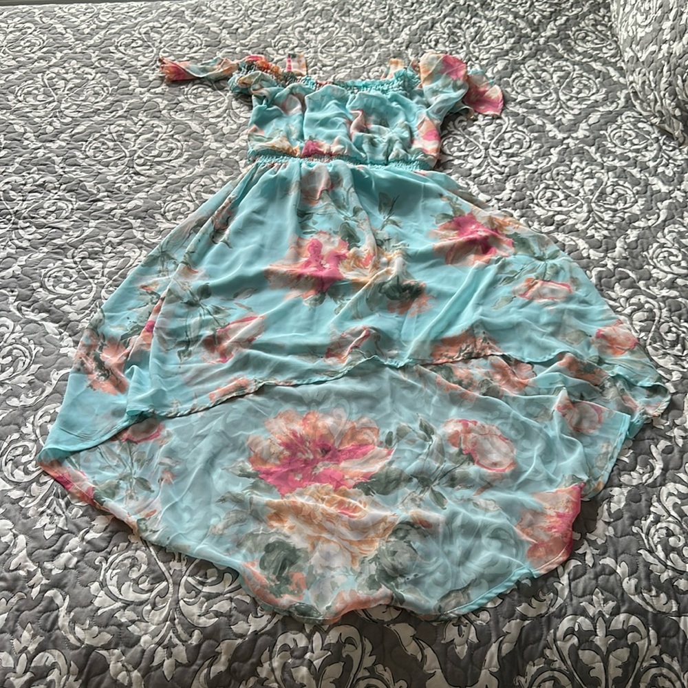 My Michelle Youth Girls 12 floral dress